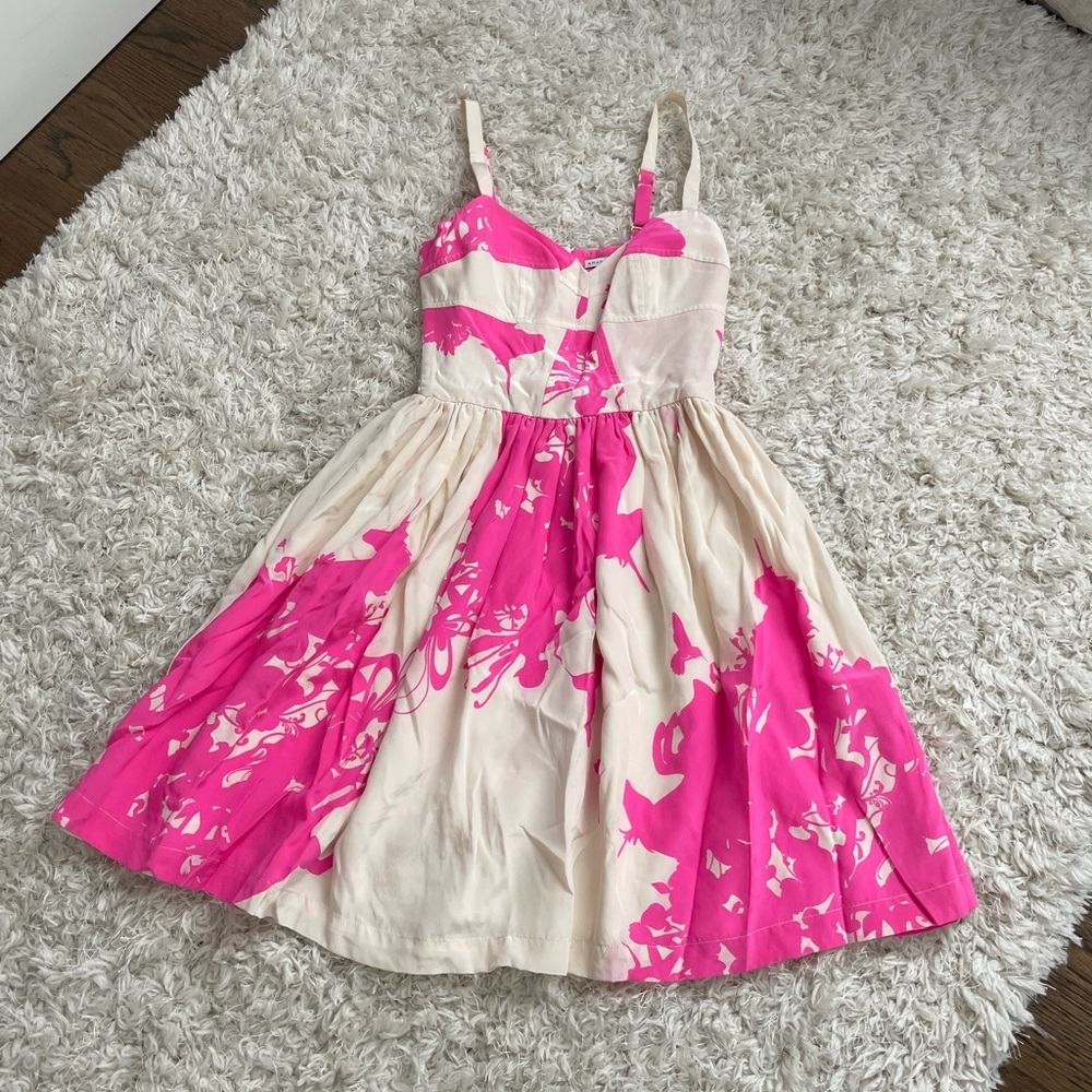 Amanda Uprichard Silk Cocktail Dress